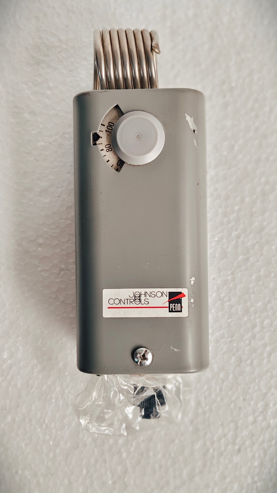 Johnson Controls A19BBC-2 Utility Thermostat (20F to 100F)